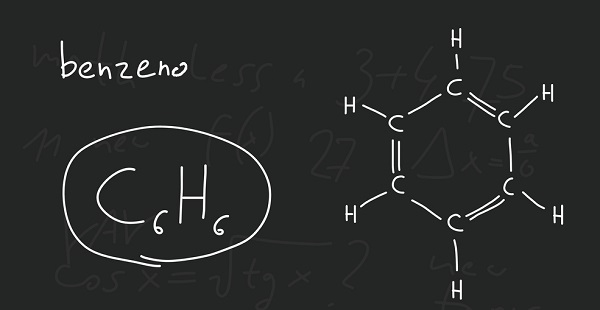 Fórmula estrtural do benzeno