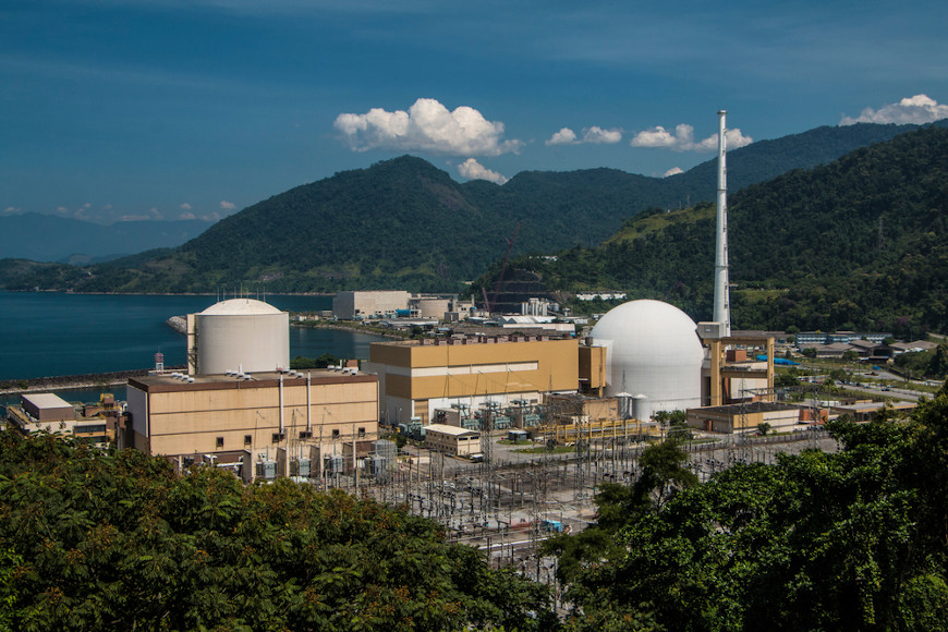 Usina nuclear de Angra dos Reis, no Rio de Janeiro. [1]