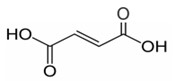 Fórmula química de um ácido em texto sobre titulação.