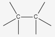 F&oacute;rmula estrutural de um alcano em texto sobre Qu&iacute;mica Org&acirc;nica.