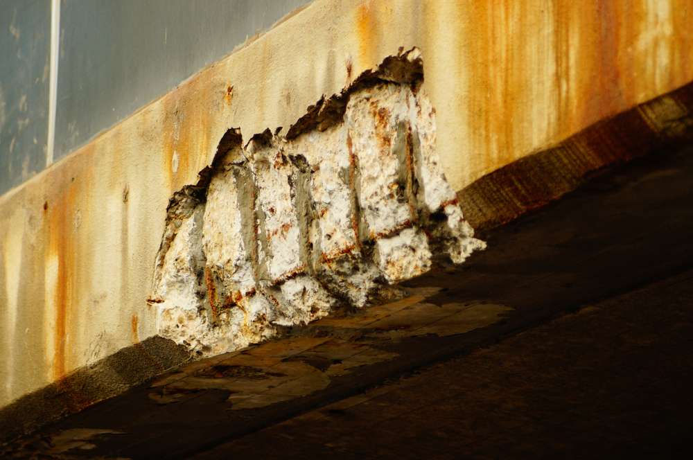 Corros&atilde;o em concreto.
