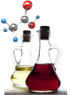 O vinagre é uma solução aquosa de ácido acético