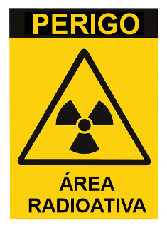 Áreas contaminadas Símbolos como este eram vistos em áreas contaminadas pelo césio-137 em Goiânia